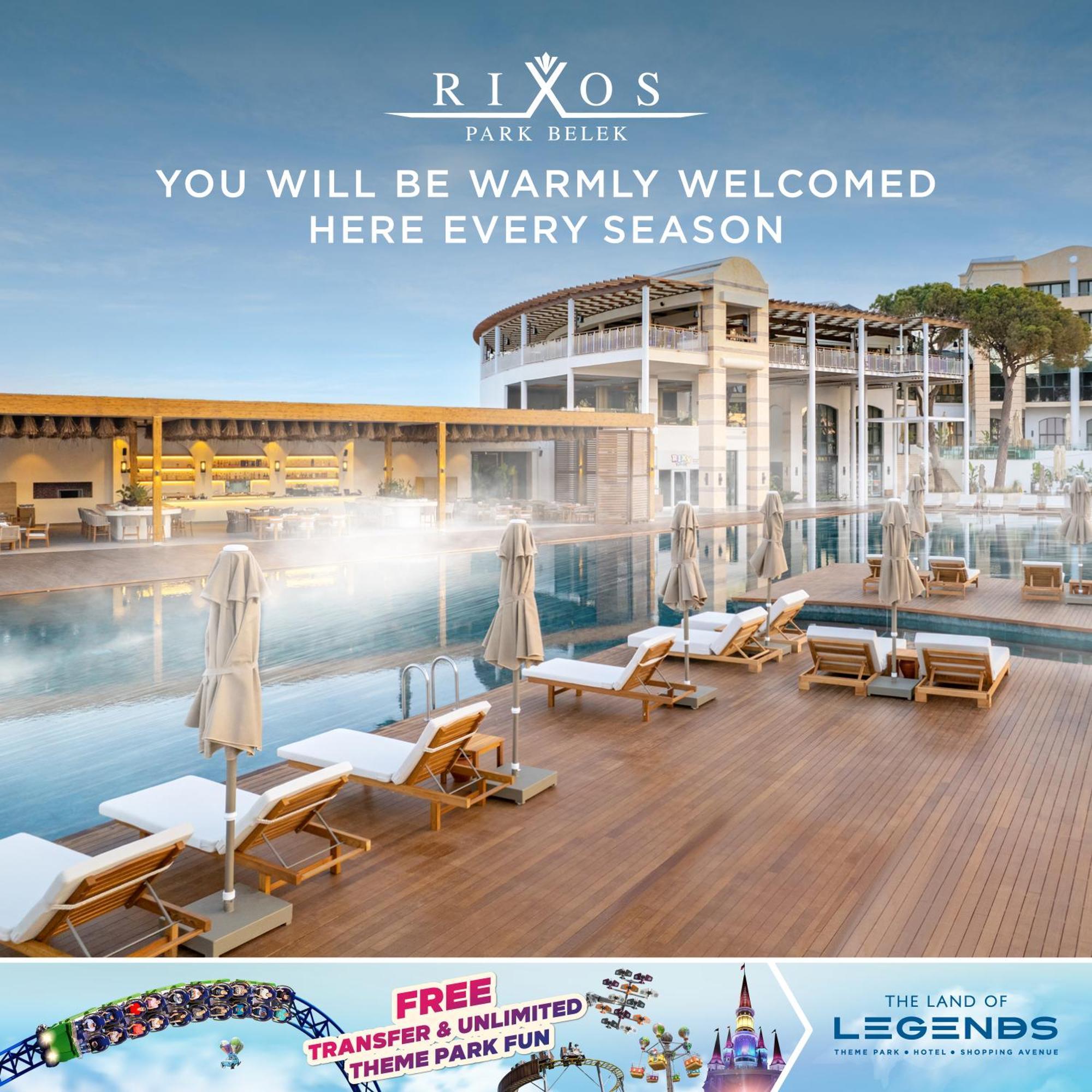 Hotel Rixos Park Belek - The Land Of Legends Access Zewnętrze zdjęcie